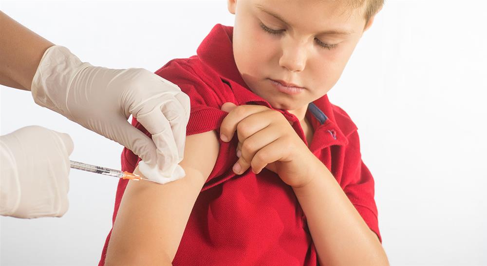 curso vacunación en el niño