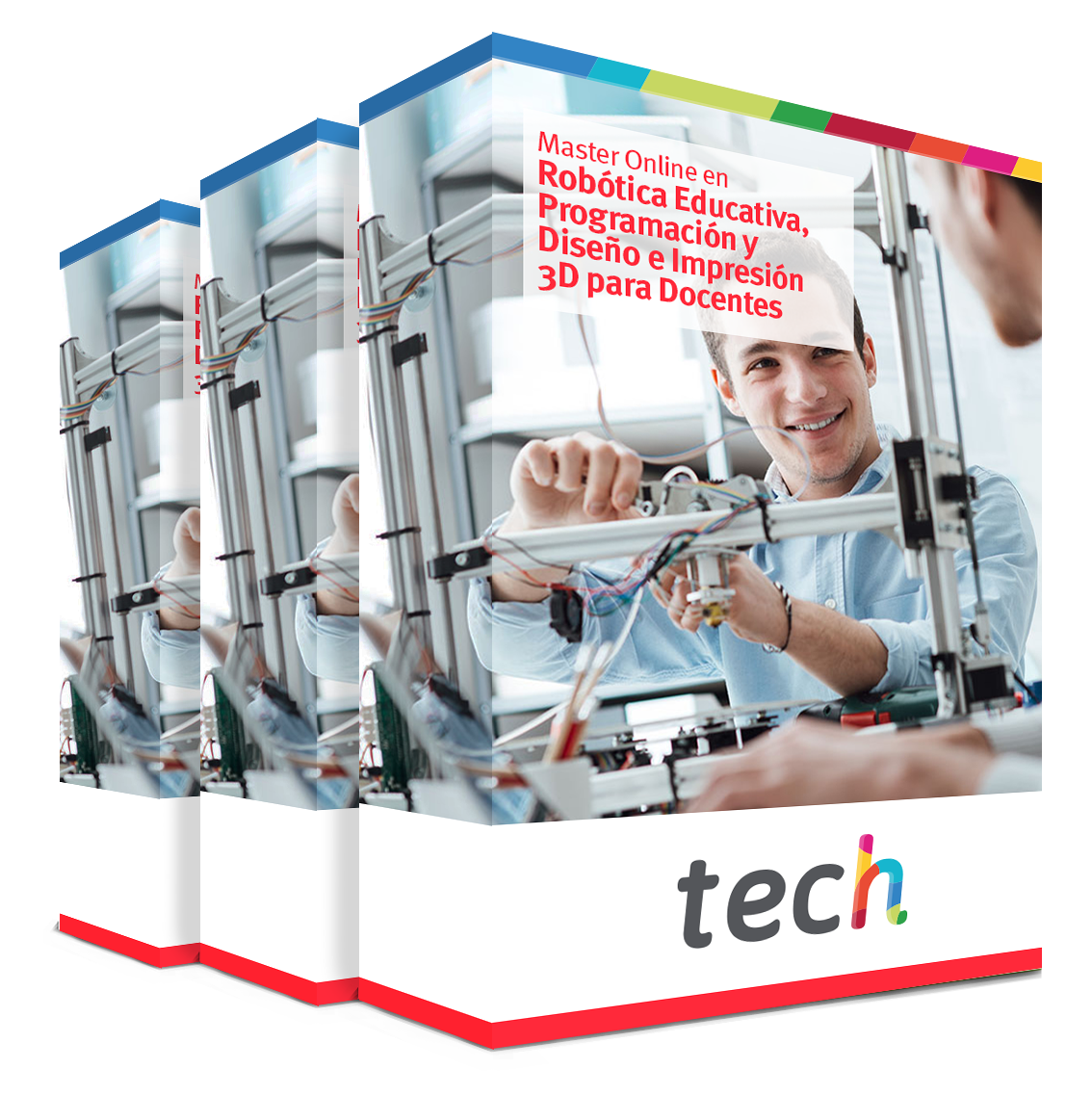 maestria robotica educativa programacion diseno impresion 3d docente caja